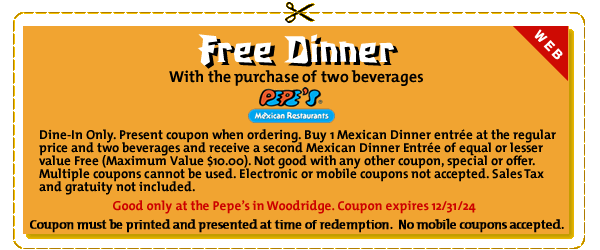 Free Mexican Dinner