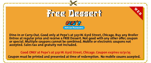 Free Mexican Dessert