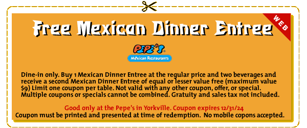 Free Mexican Dinner