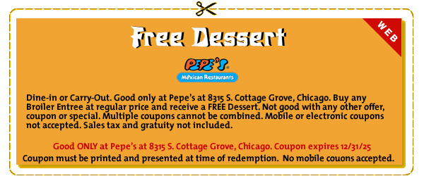 Free Mexican Dessert