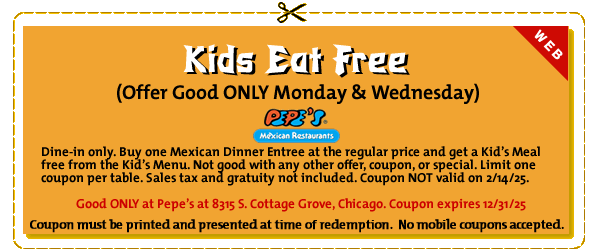 Kids Eat Free Mexican