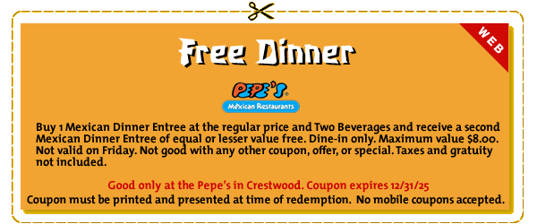 Free Dinner