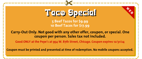 Taco Special