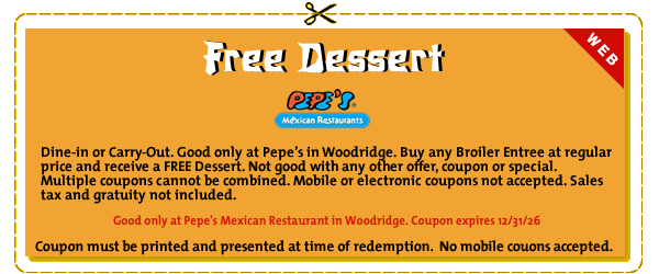 Free Mexican Dessert